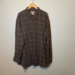 Duluth Trading Co Button Down Long Sleeve Top